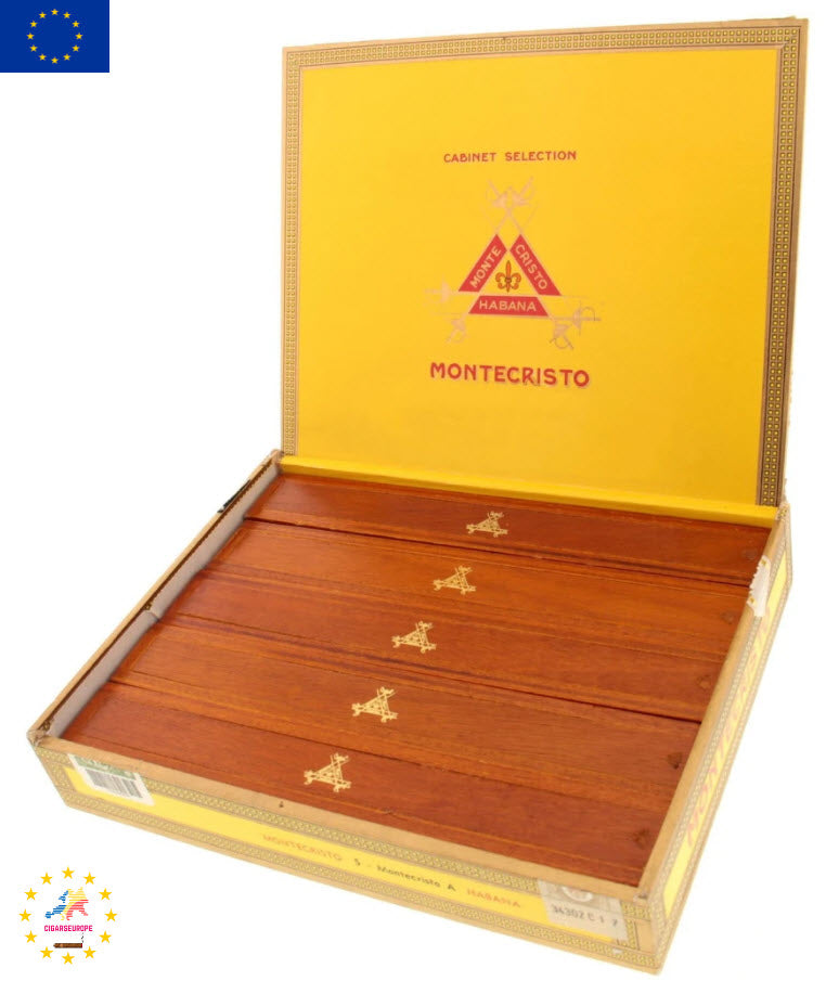 MONTECRISTO - Montecristo A | Box of 5 (Dress Box) *RARE – Cigarseurope.eu