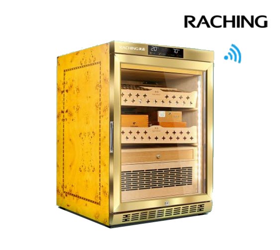 RACHING MON800A (500 Cigars) | Precision Electronic Cigar Humidor Cabinet