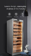 Load image into Gallery viewer, RACHING - CT48A - Stainless Steel (450L) | Climate Controlled Cigar Humidor