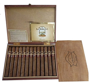 SAN CRISTÓBAL DE LA HABANA - Mercaderes (LCDH) Varnished boîte nature box of 25 cigars Cuban Cigars for Germany Europe
