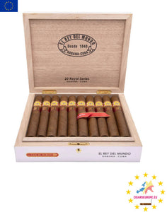 El Rey del Mundo Royal Series LCDH | Box of 20 (Luxury Boîte Nature)