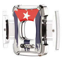 Load image into Gallery viewer, Cuban Battle-Wing Edition – Chrome Cigar Cutter