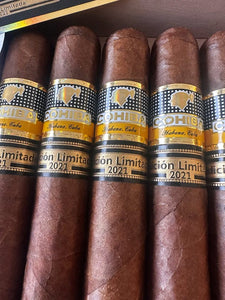 Cohiba 55 Aniversario Edición Limitada 2021 | Varnished Boîte Nature Box of 10