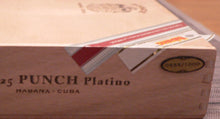 Load image into Gallery viewer, Punch - Platino Edición Regional India 2009 | Box of 25 (Numbered Semi Boîte Nature Box)