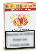 Load image into Gallery viewer, ROMEO Y JULIETA Petit Churchills (Tubos) | Box 15 (5x3)