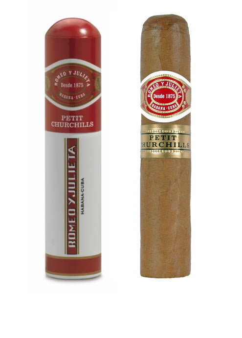ROMEO Y JULIETA Petit Churchills (Tubos) | Box 15 (5x3)