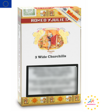 Load image into Gallery viewer, ROMEO Y JULIETA Wide Churchills (Tubos) | Box of 15 (Pack of 3&#39;s)